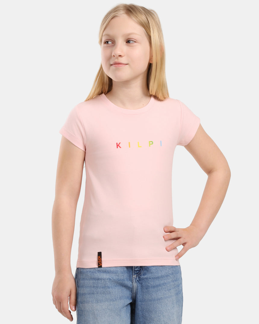 Katoenen T-shirt voor meisjes Kilpi MALGA-JG