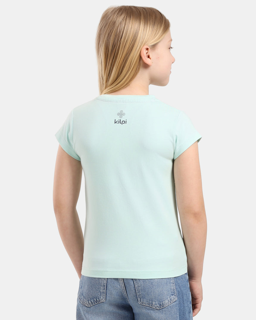 Katoenen T-shirt voor meisjes Kilpi MALGA-JG