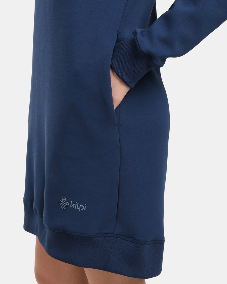 Lange damessweatshirt met capuchon Kilpi HEYDEN-W