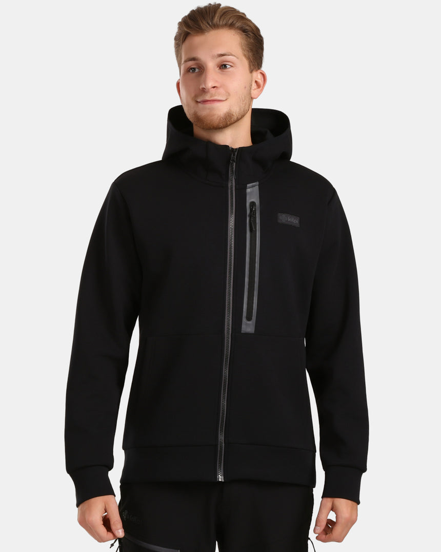 Katoenen hoodie voor actieve stijl Kilpi OKAMPOS-M