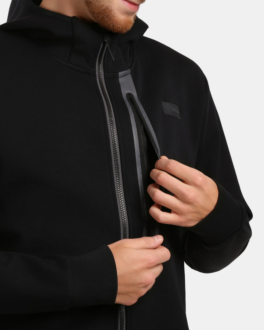 Katoenen hoodie voor actieve stijl Kilpi OKAMPOS-M