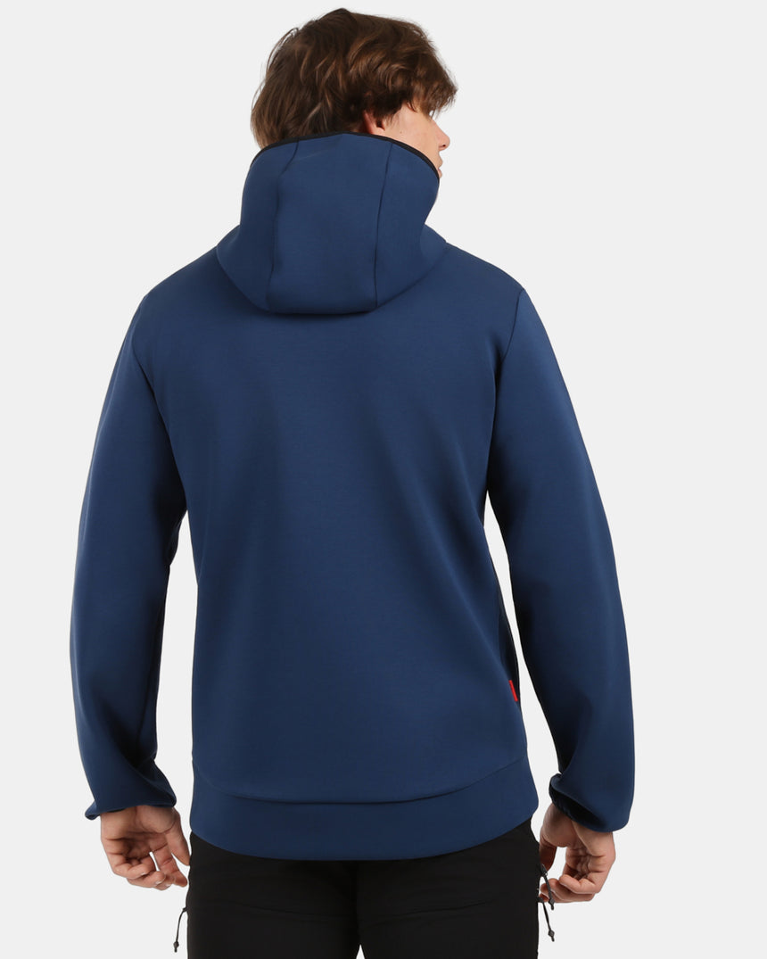 Katoenen hoodie voor actieve stijl Kilpi OKAMPOS-M