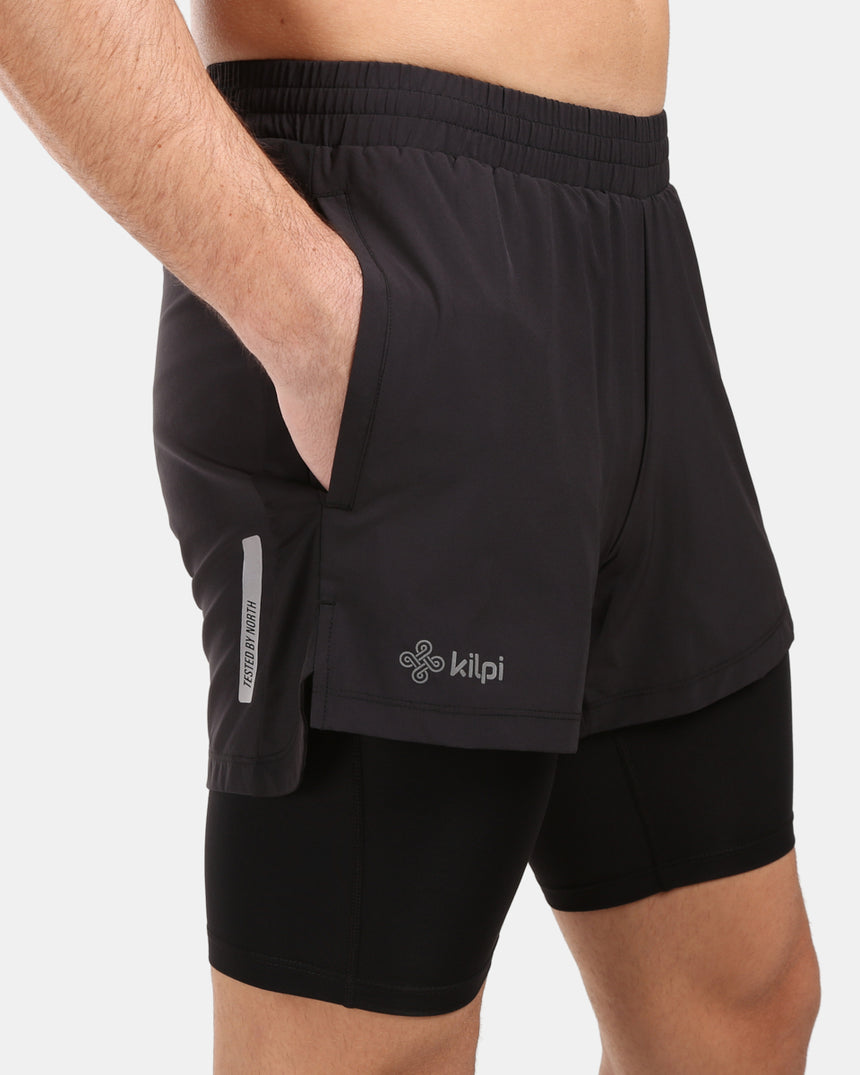 Mannen rennen SHORTS voor comfort en prestaties Kilpi BRAGA-M