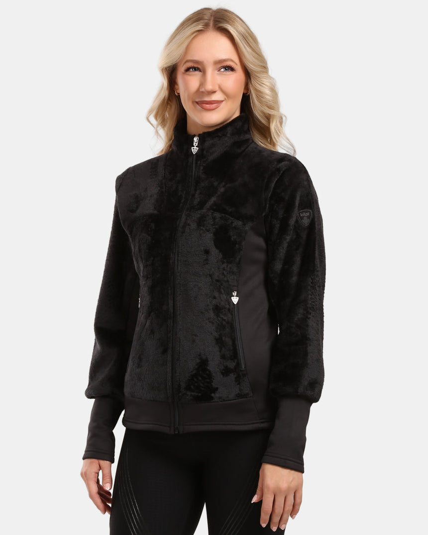 Women´s hairy fleece middle layer Kilpi SKATHI-W