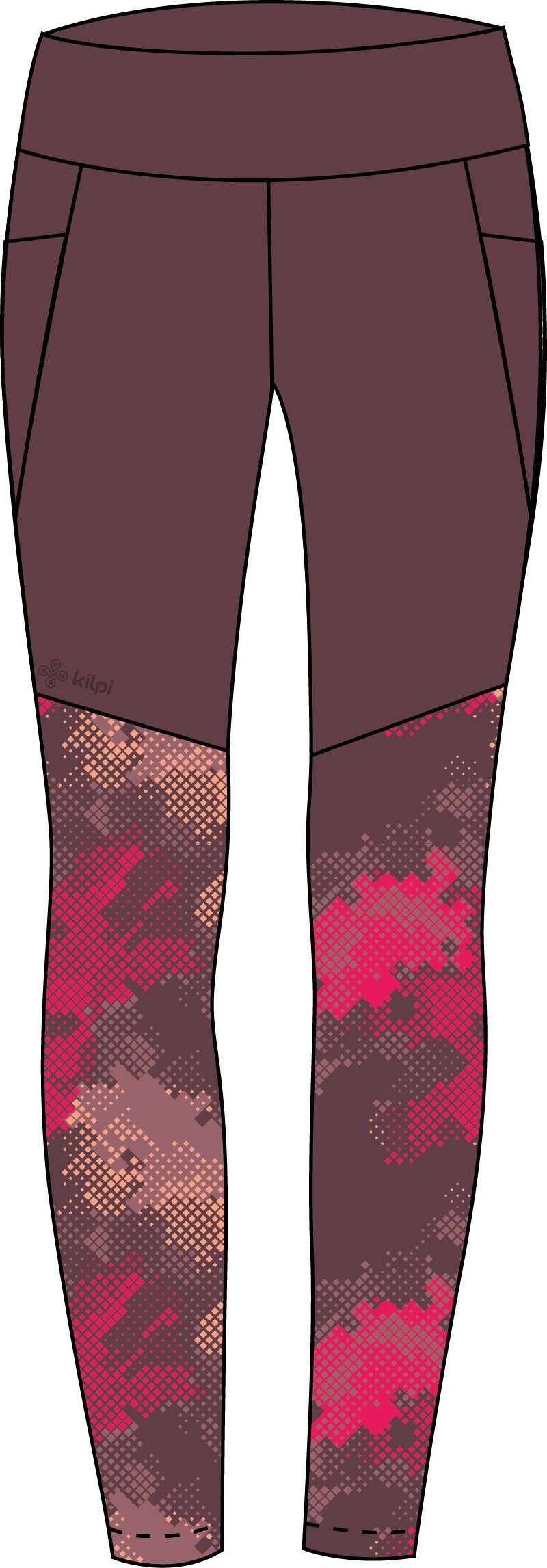 Dames fitnesslegging Kilpi LIGANO-W