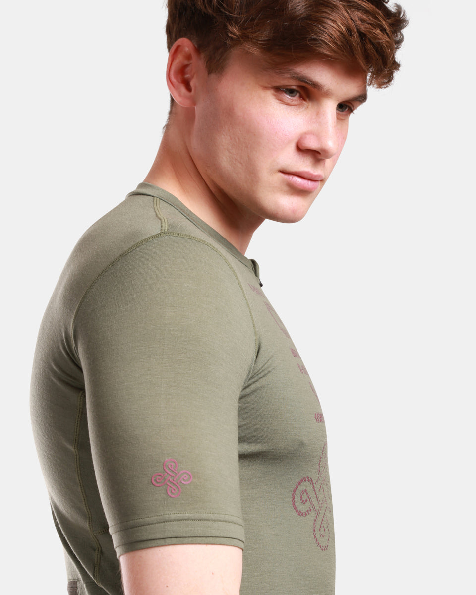 Heren merinowol fietsshirt Kilpi PETRANA-M