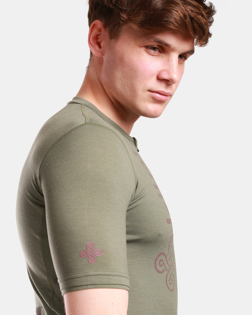 Heren merinowol fietsshirt Kilpi PETRANA-M