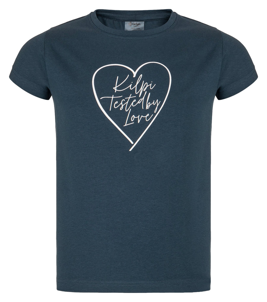 Katoenen T-shirt voor meisjes Kilpi ALBION-JG