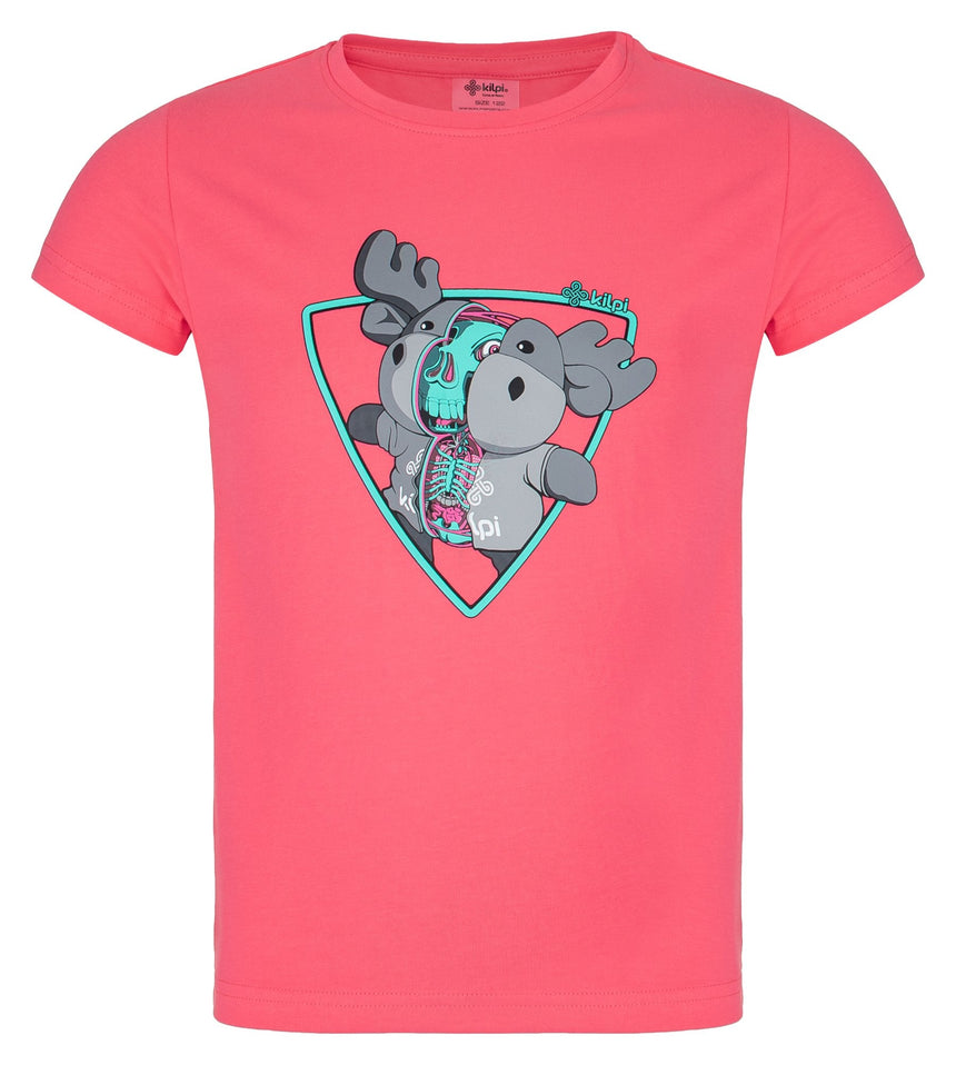 Katoenen T-shirt voor meisjes Kilpi ALBION-JG