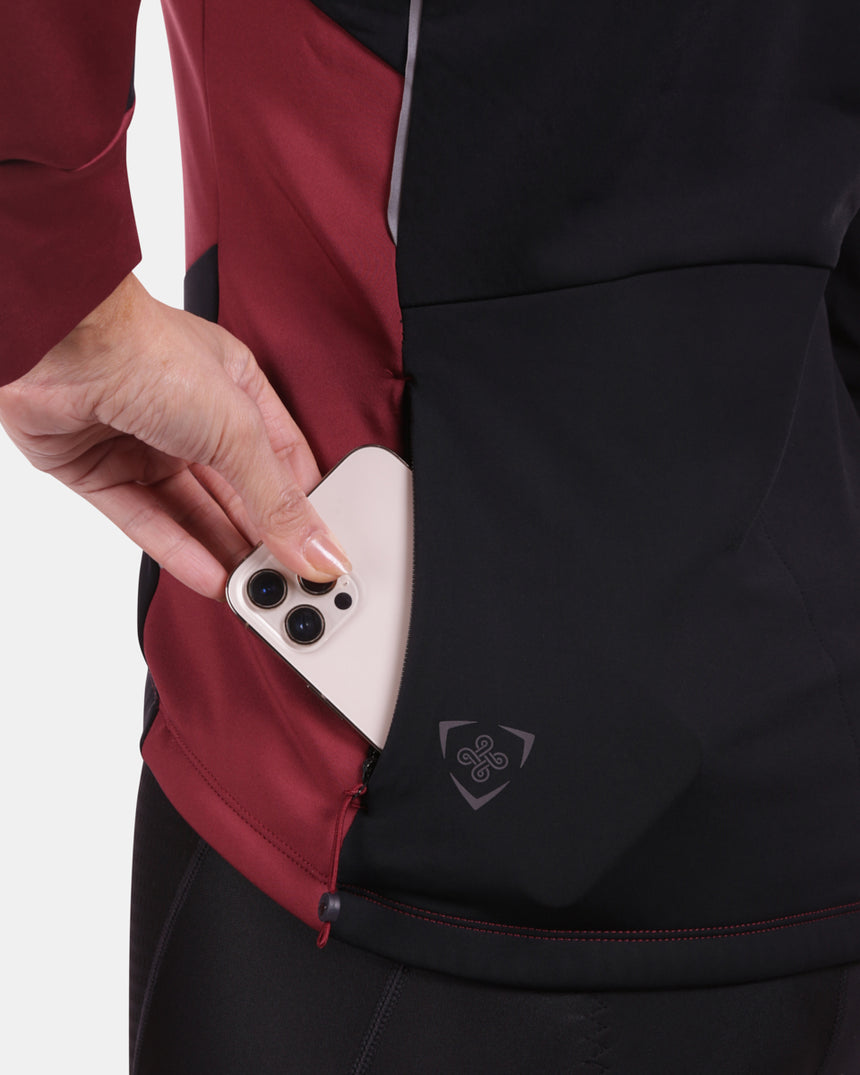 Women´s softshell cycling jacket Kilpi VELOVER-W