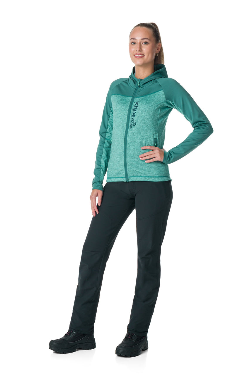 Women´s middle layer with hood Kilpi LAYANA-W