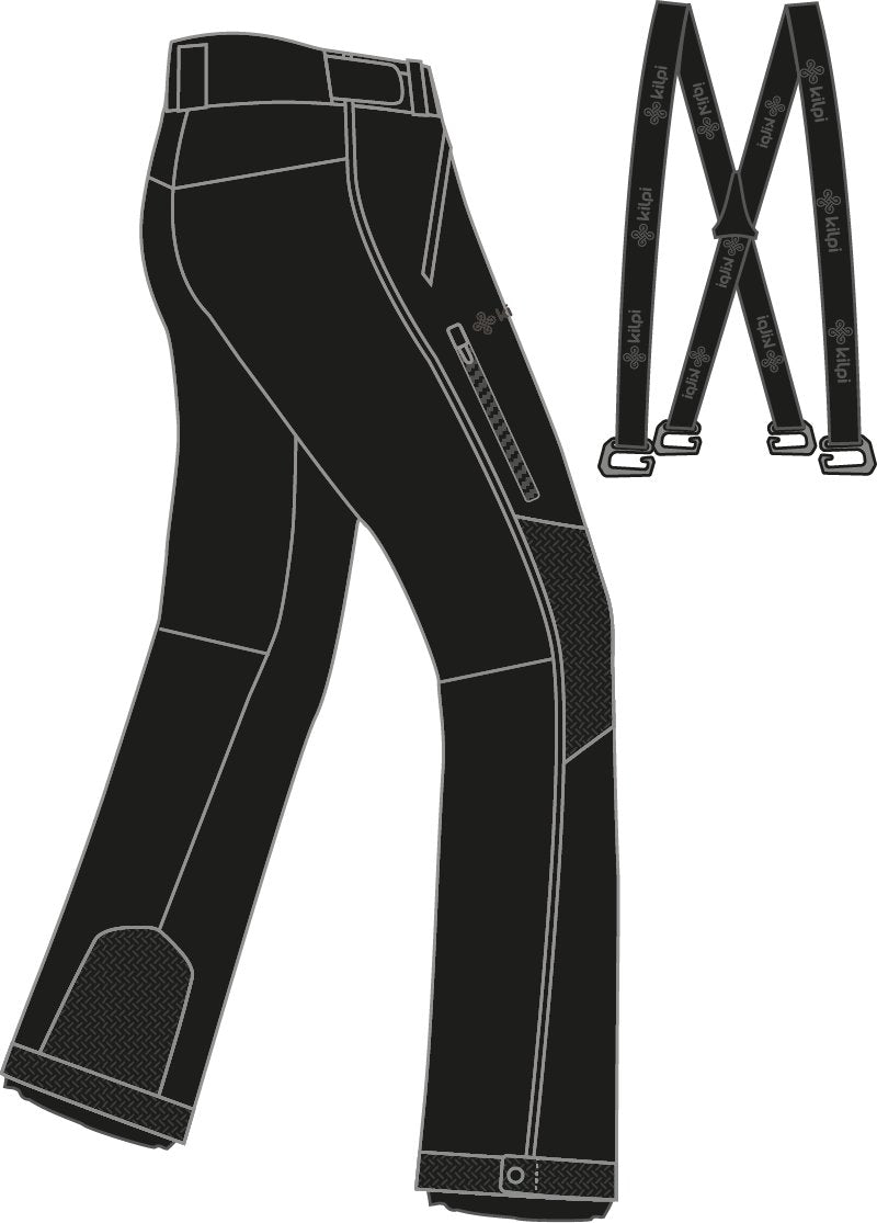 Heren skibroek Kilpi TEAM PANTS-M