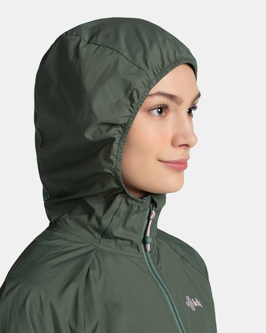 Women´s outdoor or running windbreaker jacket Kilpi ROSA-W