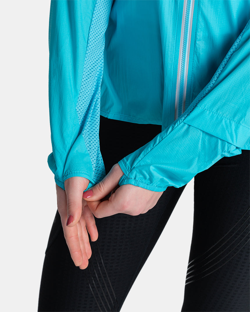Dames ultralichte hardloopwindbreaker Kilpi TIRANO-W