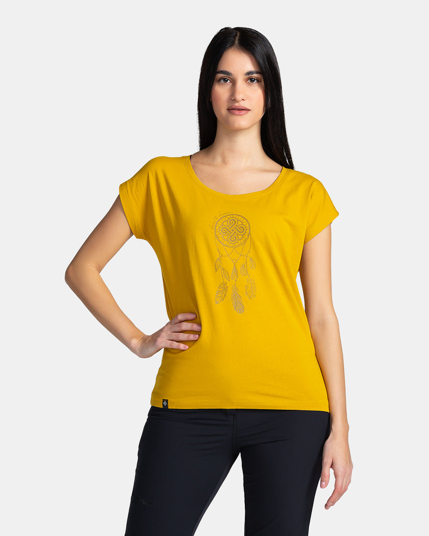 Dames katoenen t-shirt Kilpi ROANE-W