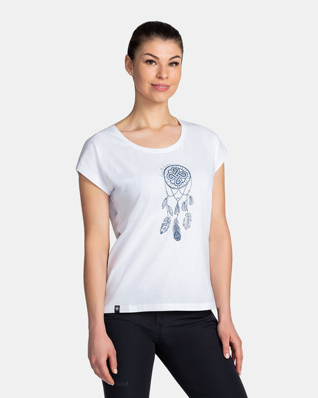 Dames katoenen t-shirt Kilpi ROANE-W