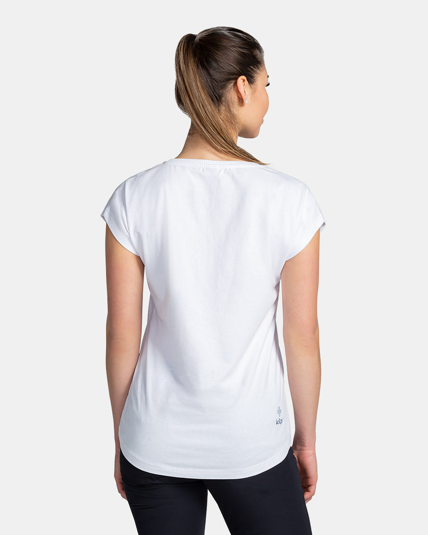 Dames katoenen t-shirt Kilpi ROANE-W