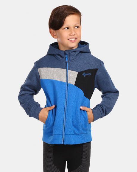 Katoenen kindersweatshirt Kilpi PREDA-JB
