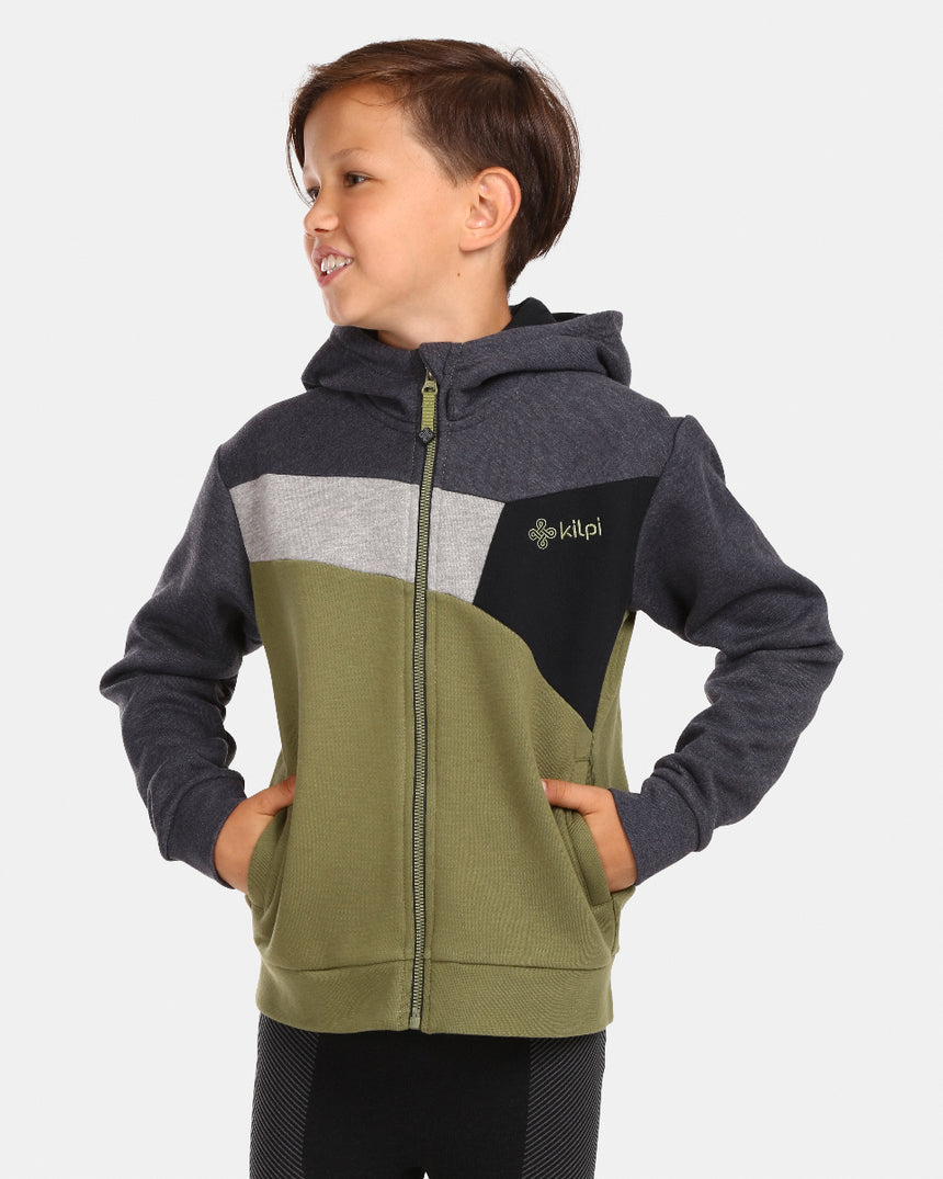 Katoenen sweatshirt voor jongens Kilpi PREDA-JB