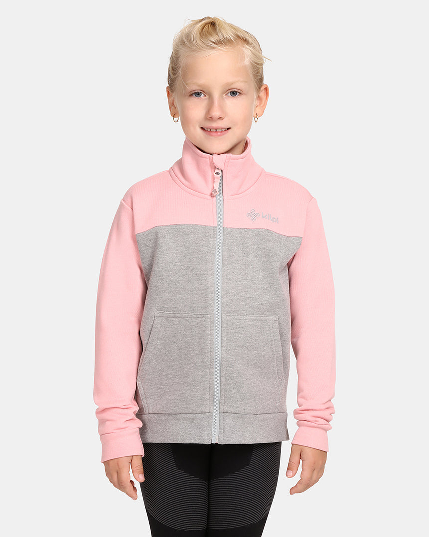 Katoenen sweatshirt voor meisjes KILPI HALI-JG