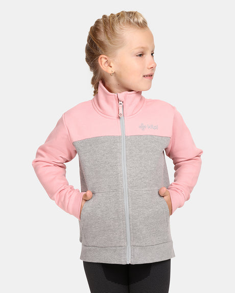 Katoenen sweatshirt voor meisjes KILPI HALI-JG