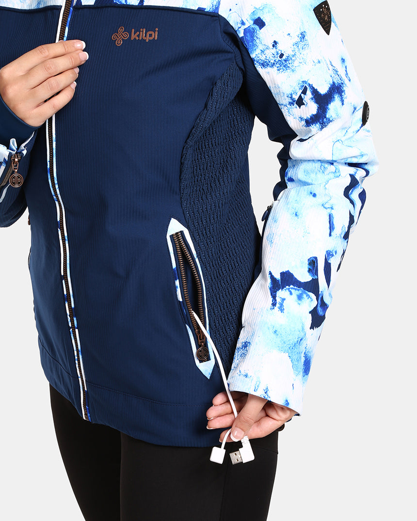 Dames ski-jack met geïntegreerd verwarmingssysteem KILPI LENA-W