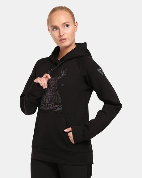 Dames katoenen hoodie Kilpi LTD BELLATRIX-W