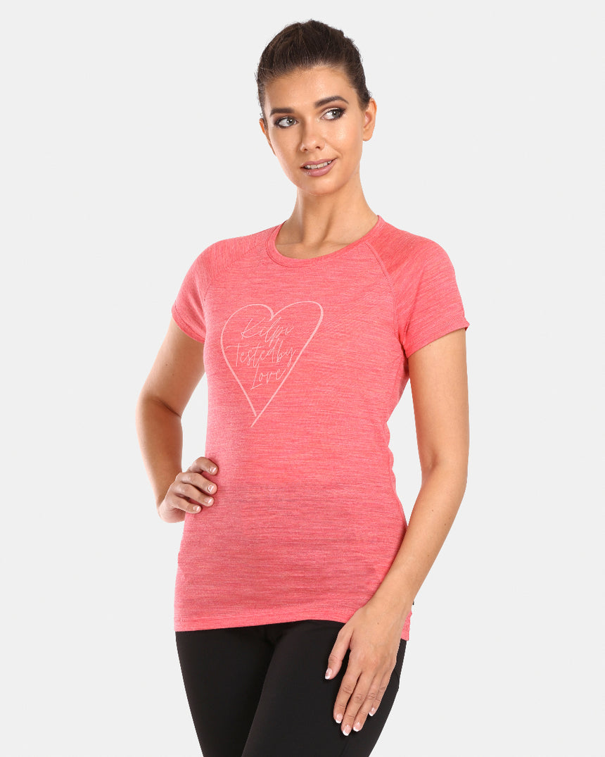 Dames T-shirt van merinowol Kilpi ZARJA-W