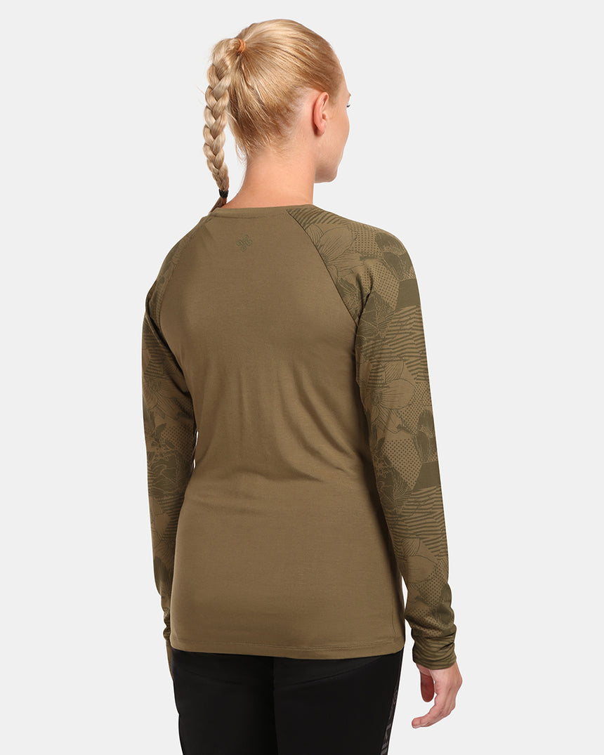 Dames T-shirt met lange mouwen Kilpi VENDELIA-W