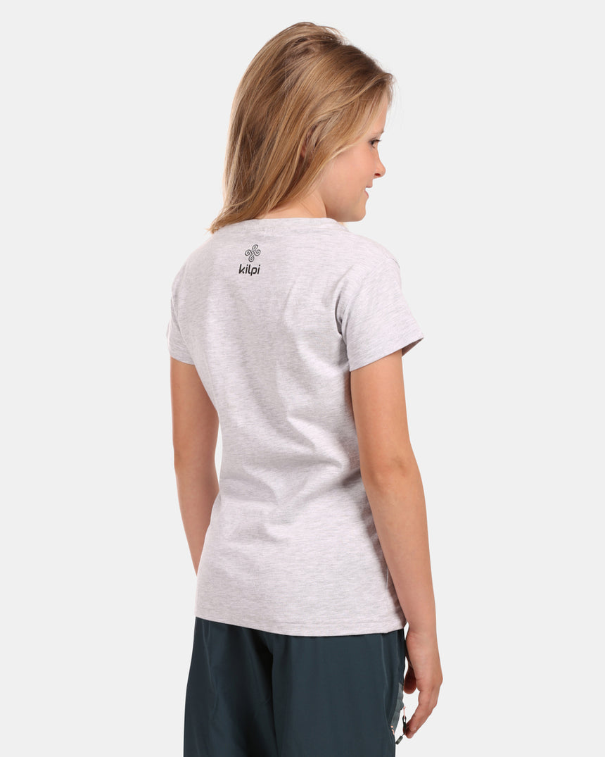 Katoenen T-shirt voor meisjes Kilpi MALGA-JG