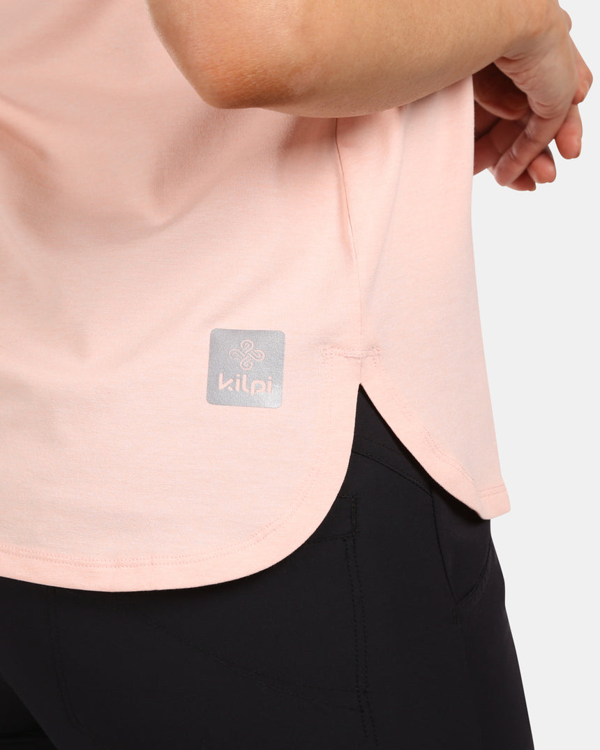 Katoenen T-shirt voor dames Kilpi NELLIM-W