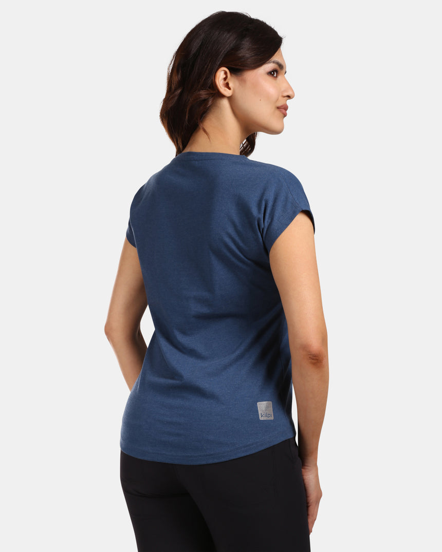 Dames katoenen T-shirt Kilpi ROANE-W