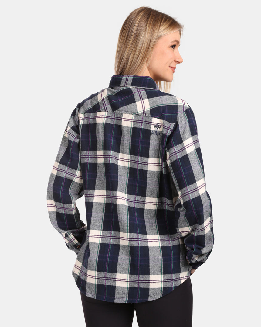 Dames flanellen overhemd Kilpi FLANNY-W