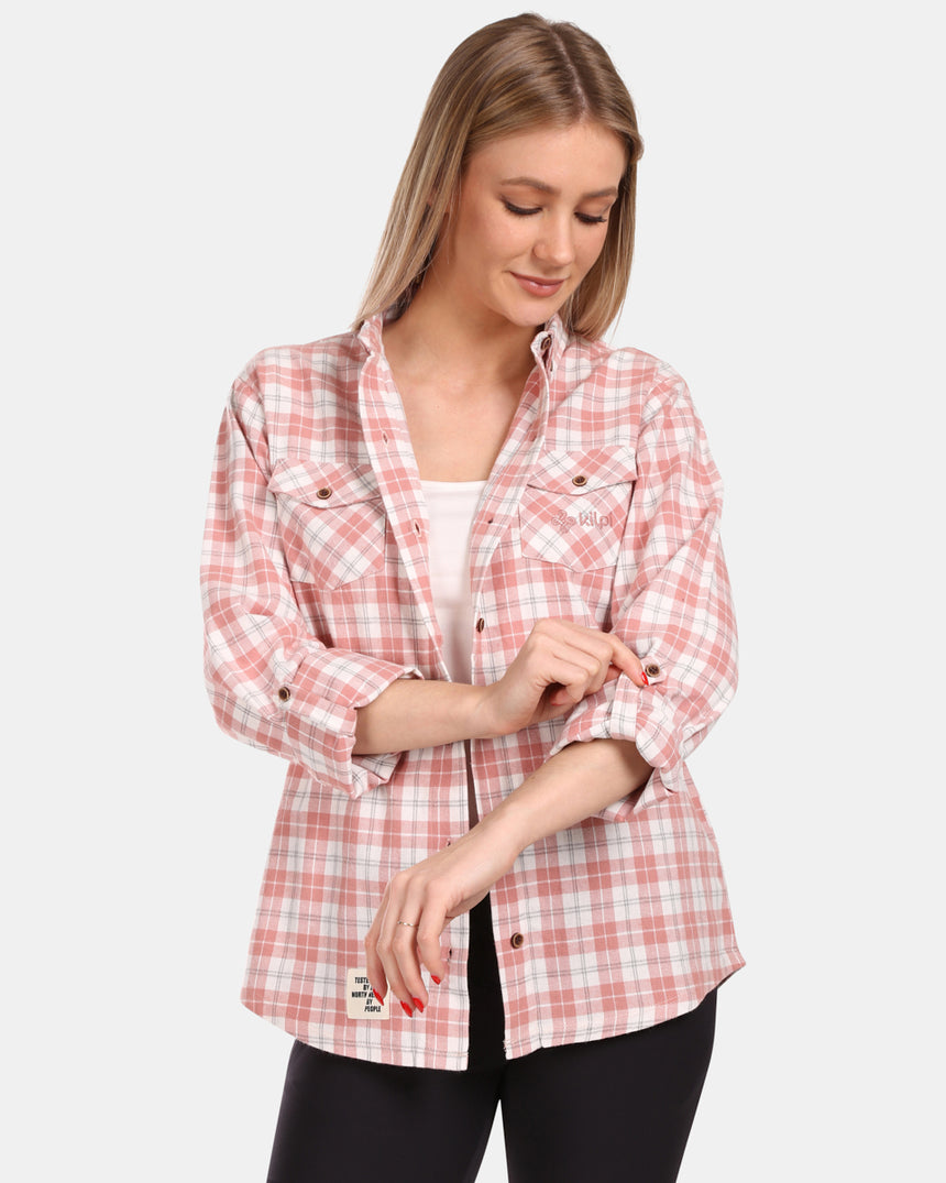 Dames flanellen overhemd Kilpi FLANNY-W