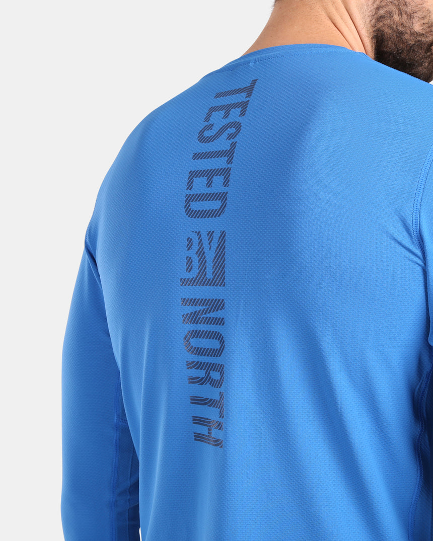 Heren technisch T-shirt met lange mouwen Kilpi SPOLETO-M