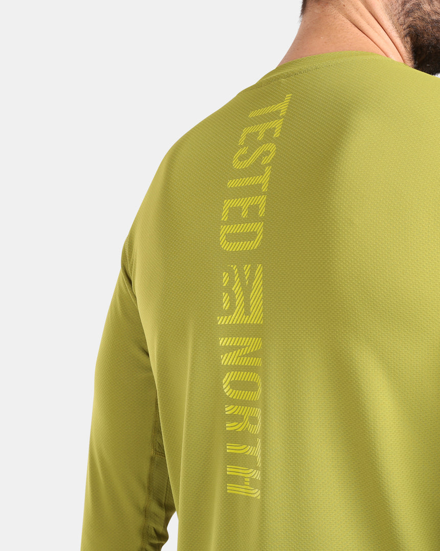 Heren technisch T-shirt met lange mouwen Kilpi SPOLETO-M