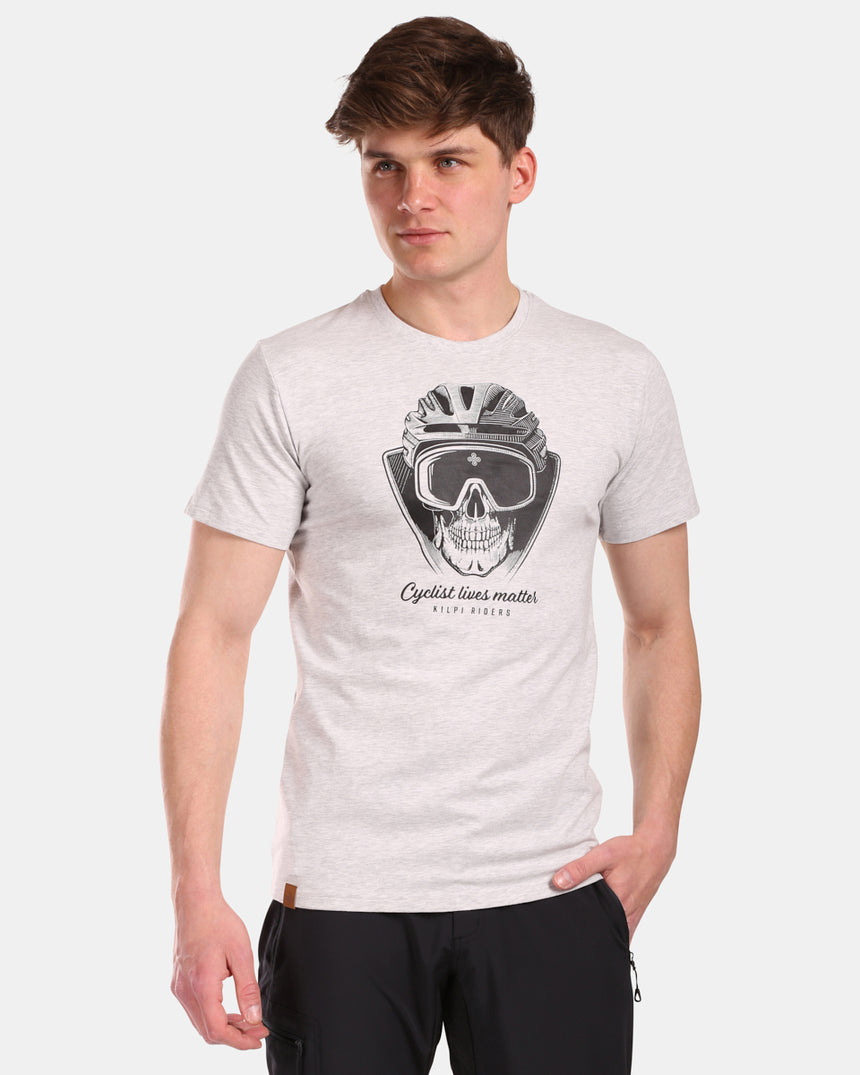 Heren katoenen T-shirt met korte mouwen Kilpi VIBE-M