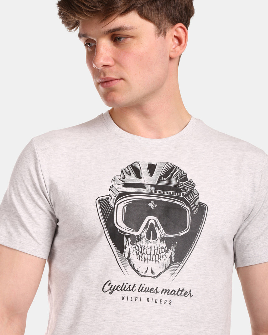 Heren katoenen T-shirt met korte mouwen Kilpi VIBE-M
