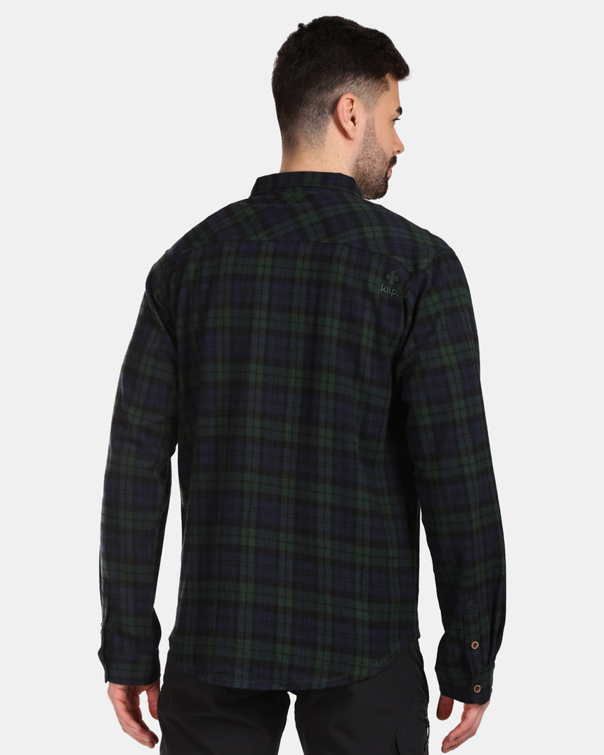 Heren overhemd van katoenflanel Kilpi FLANNY-M