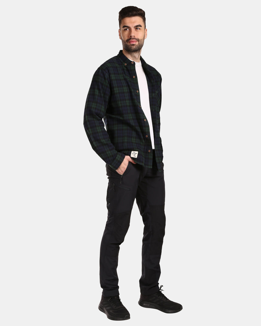 Heren overhemd van katoenflanel Kilpi FLANNY-M