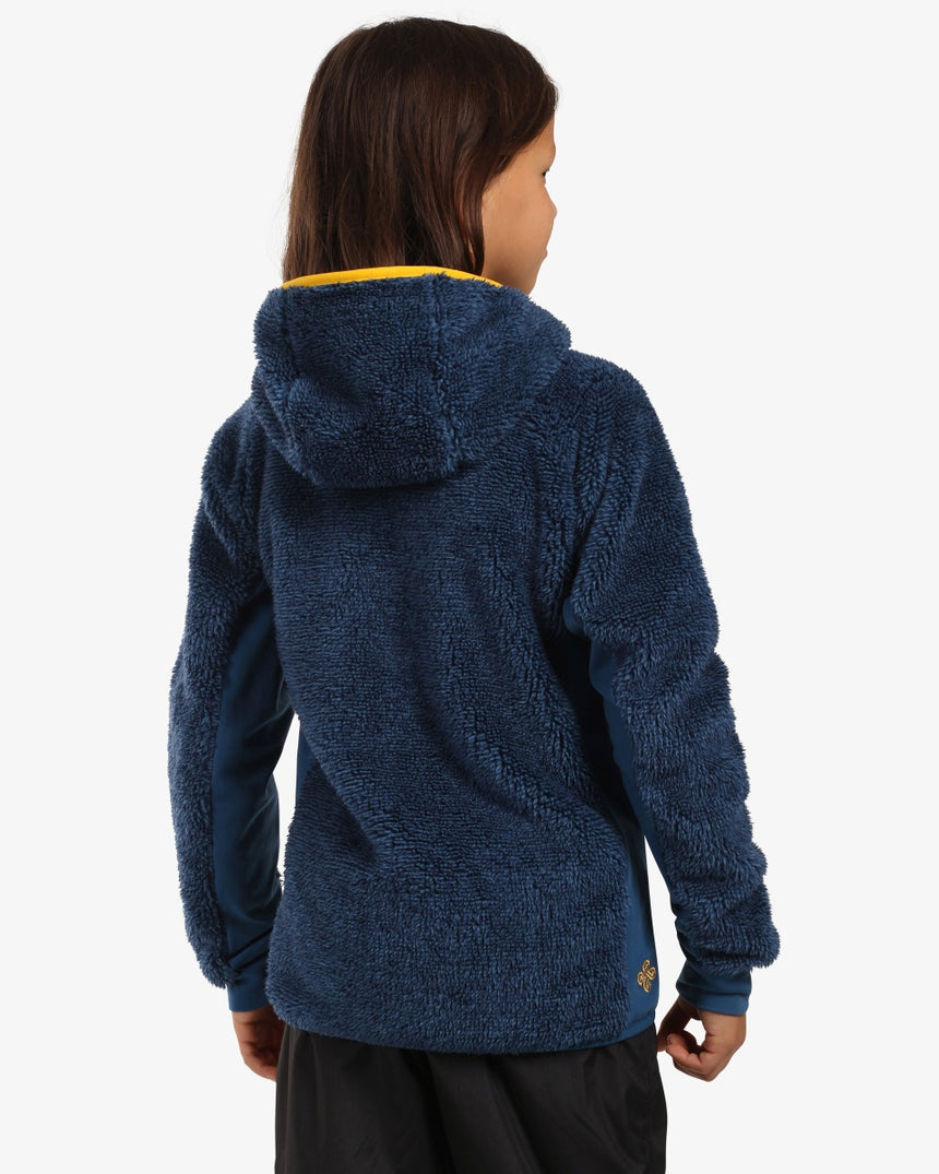 Jongen is harig FLEECE capuchon Kilpi NORKA-JB