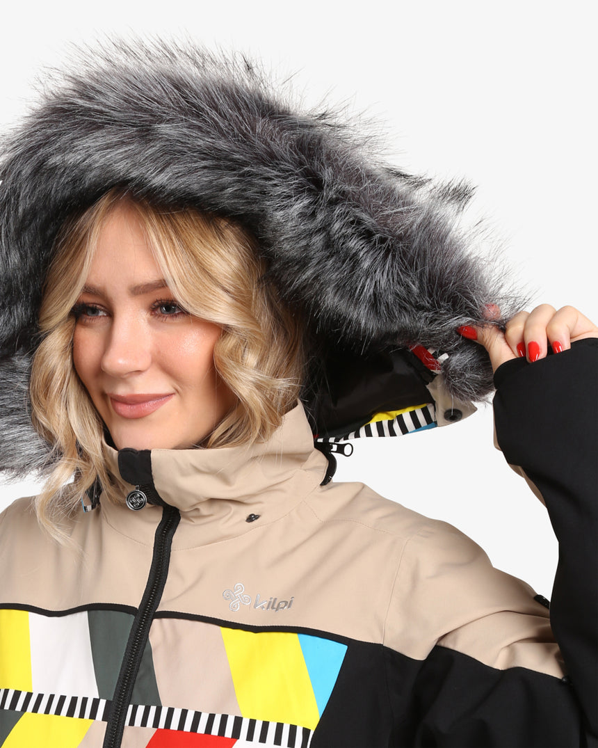 Dames ski-jas met geïntegreerde verwarming Kilpi CLAIR-W