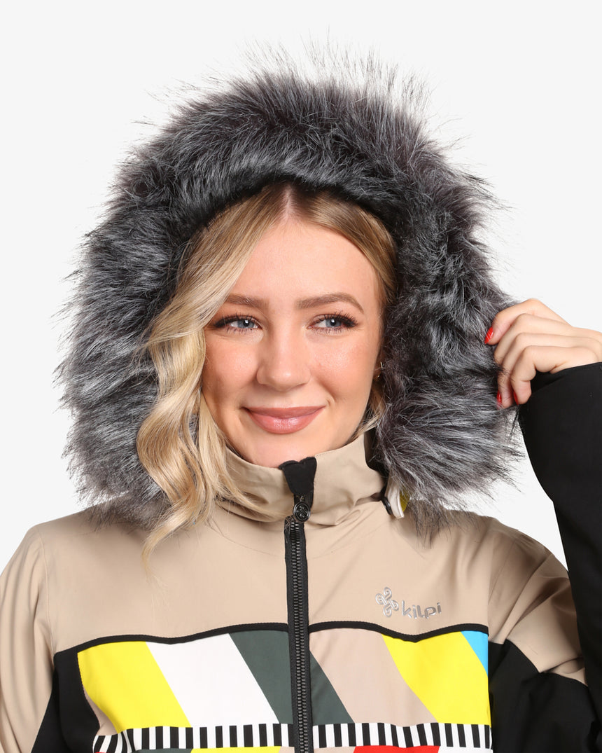 Dames ski-jas met geïntegreerde verwarming Kilpi CLAIR-W