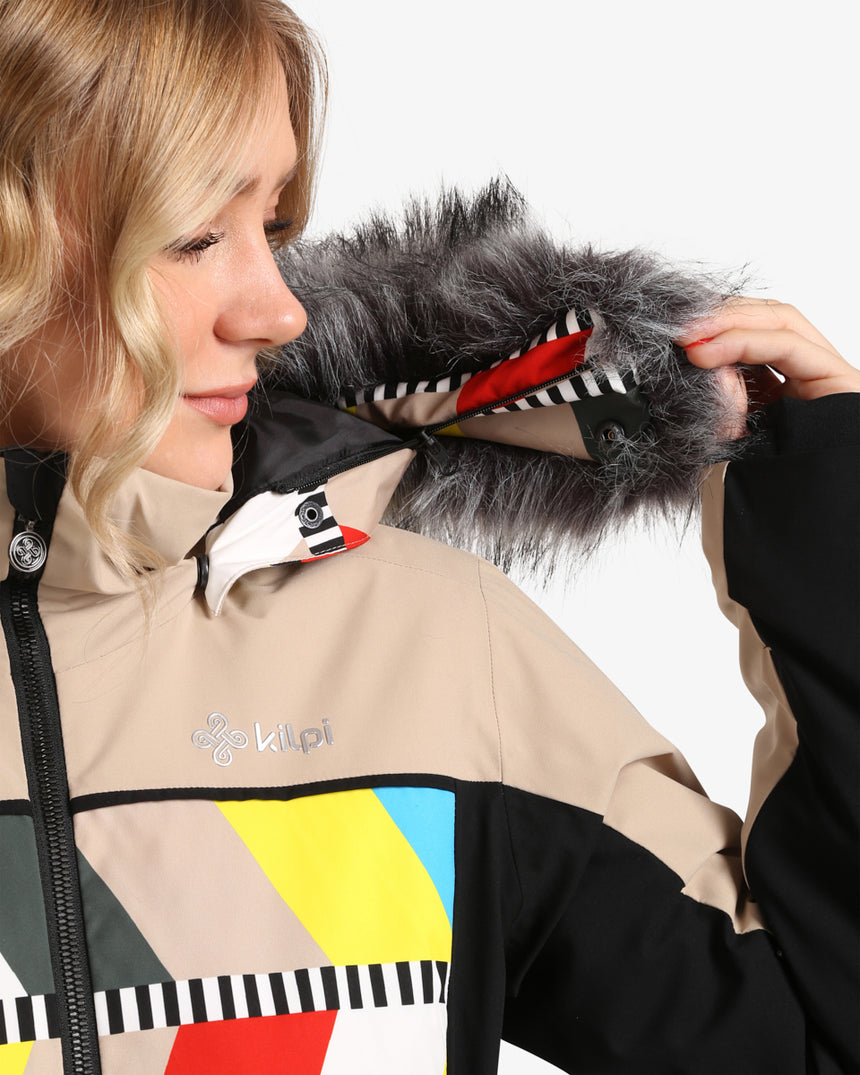 Dames ski-jas met geïntegreerde verwarming Kilpi CLAIR-W