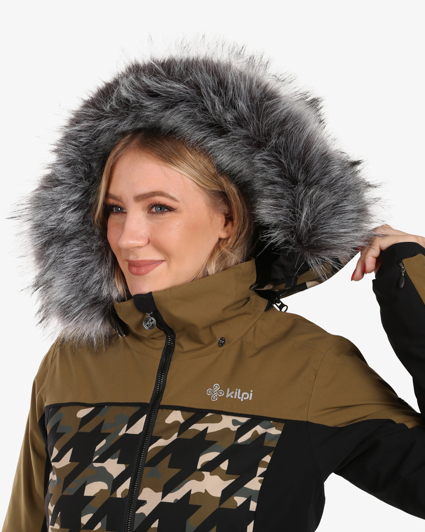 Dames ski-jas met geïntegreerde verwarming Kilpi CLAIR-W