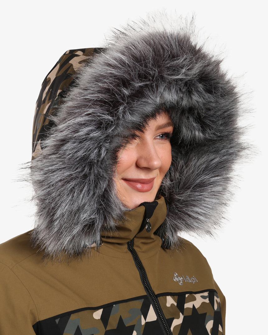 Dames ski-jas met geïntegreerde verwarming Kilpi CLAIR-W