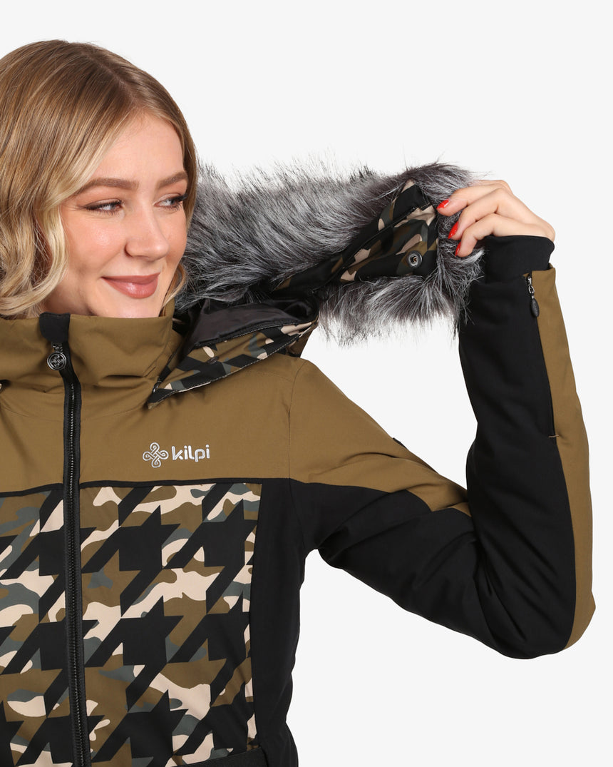 Dames ski-jas met geïntegreerde verwarming Kilpi CLAIR-W