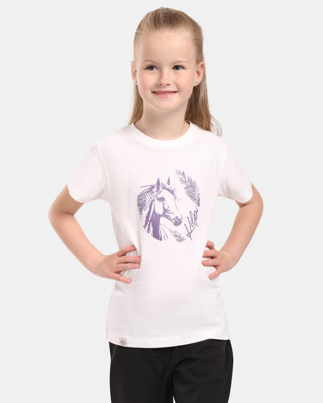 Katoenen meisjes-T-shirt Kilpi MALGA-JG