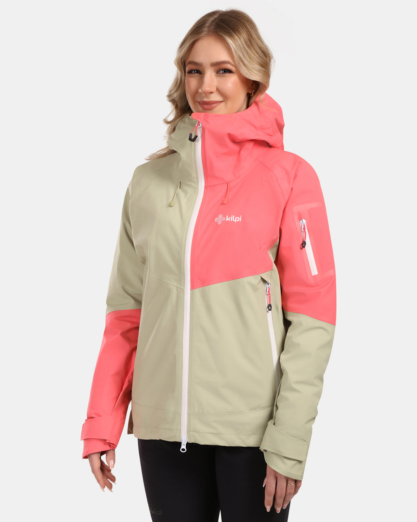 Women's hardshell waterproof jacket Kilpi MAMBA-W