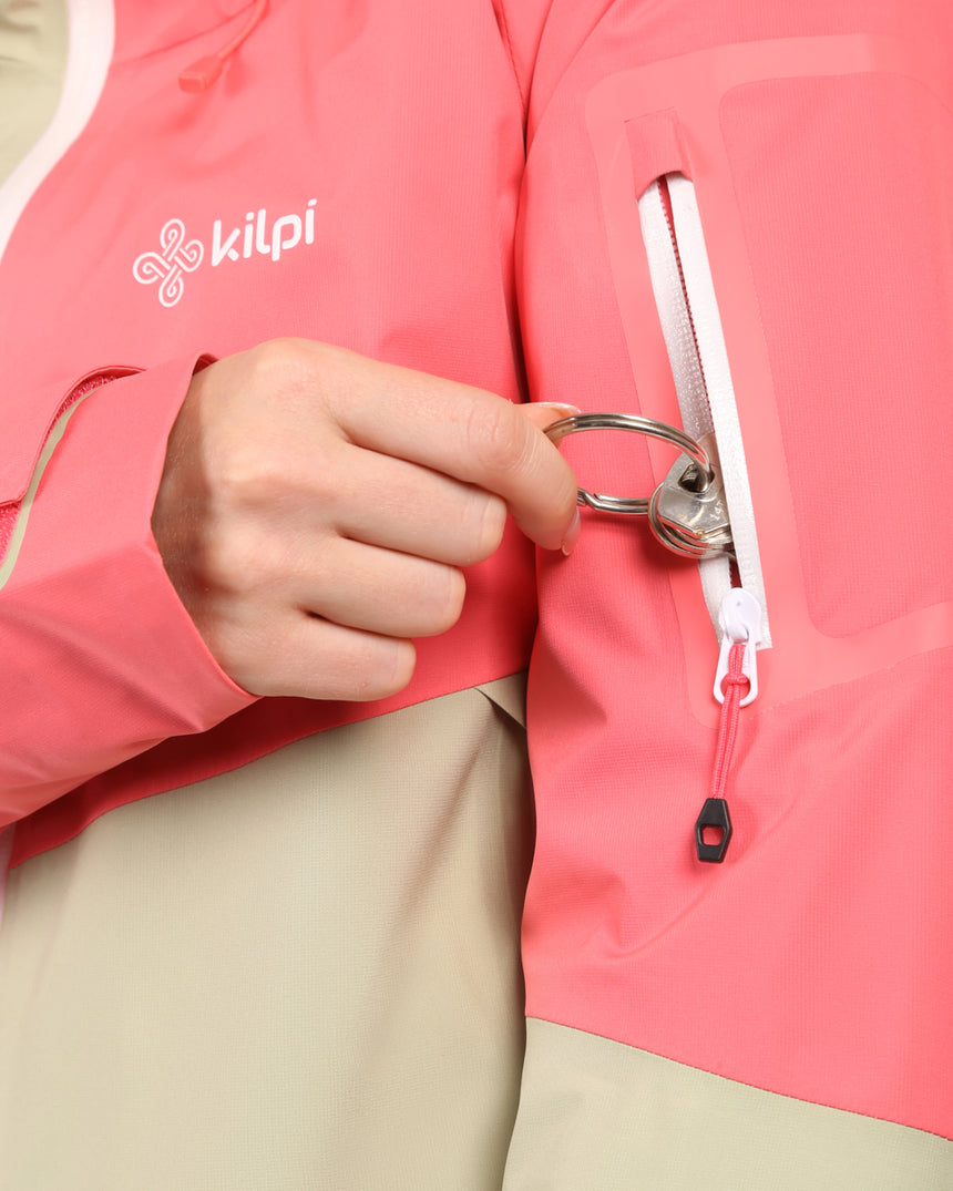 Women's hardshell waterproof jacket Kilpi MAMBA-W